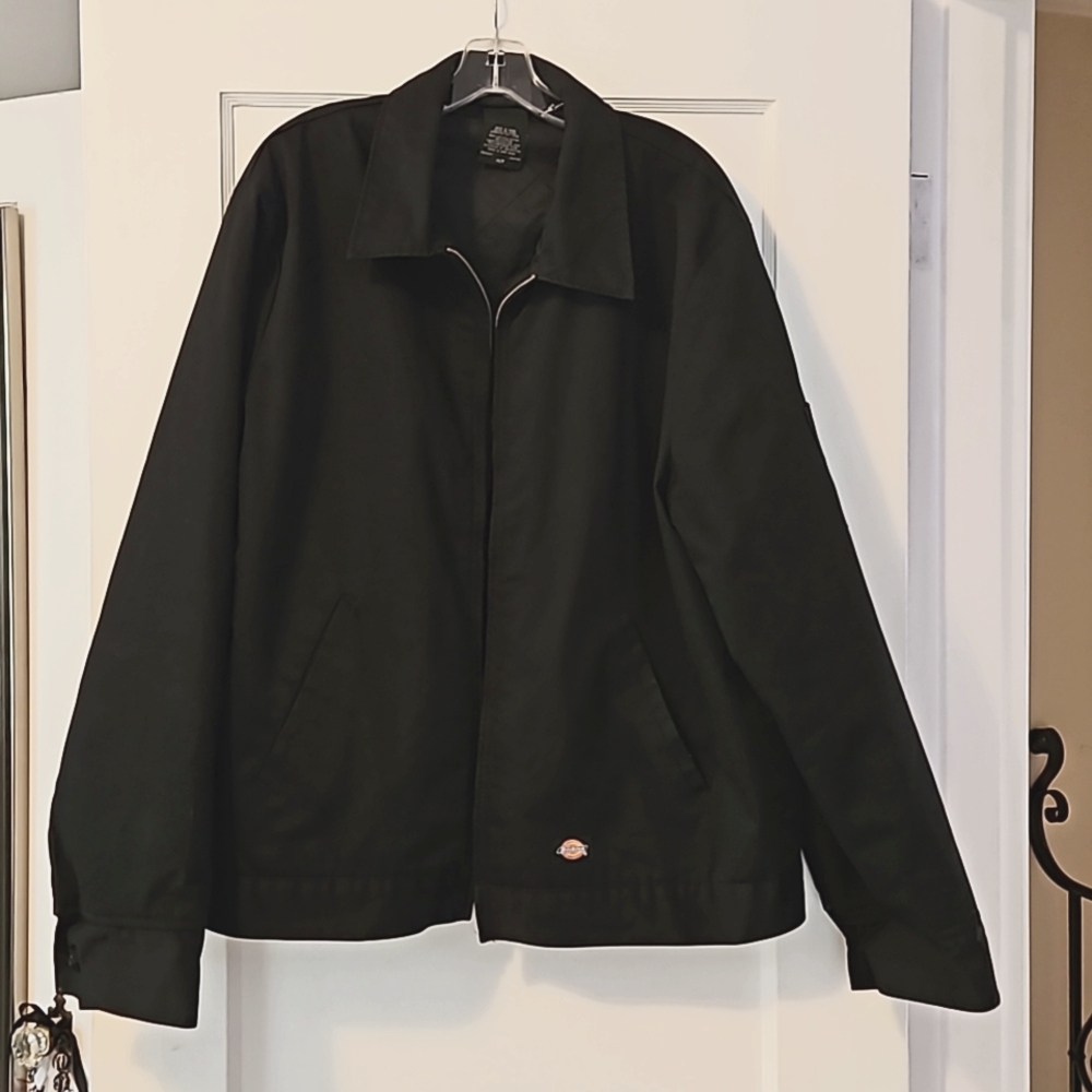 Dickies mens black jacket size XLT